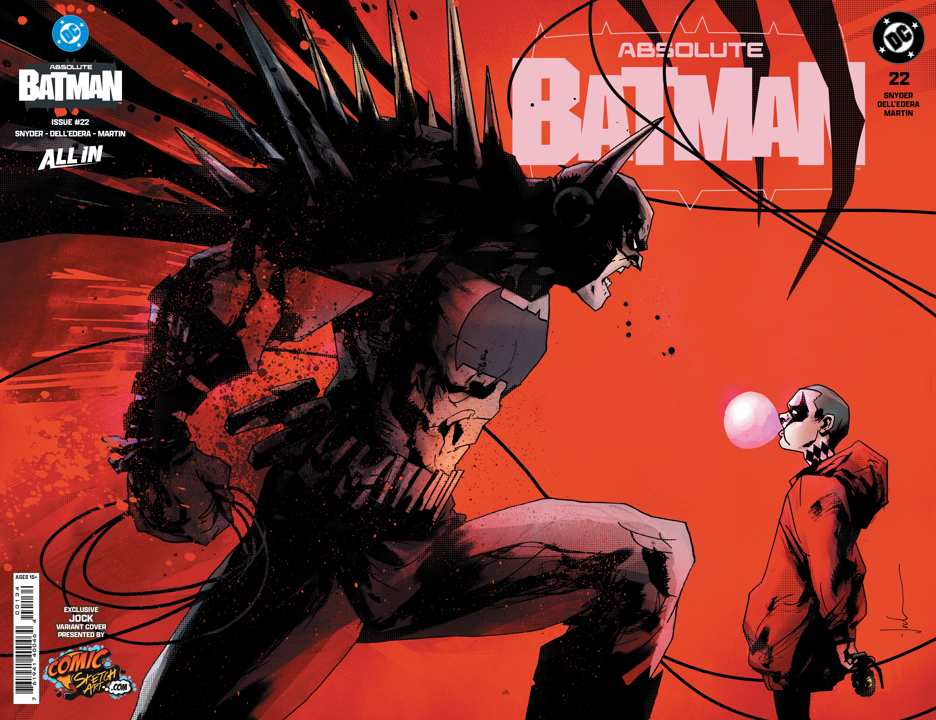 JOCK PRESALE: Absolute Batman #22: Harley Quinn