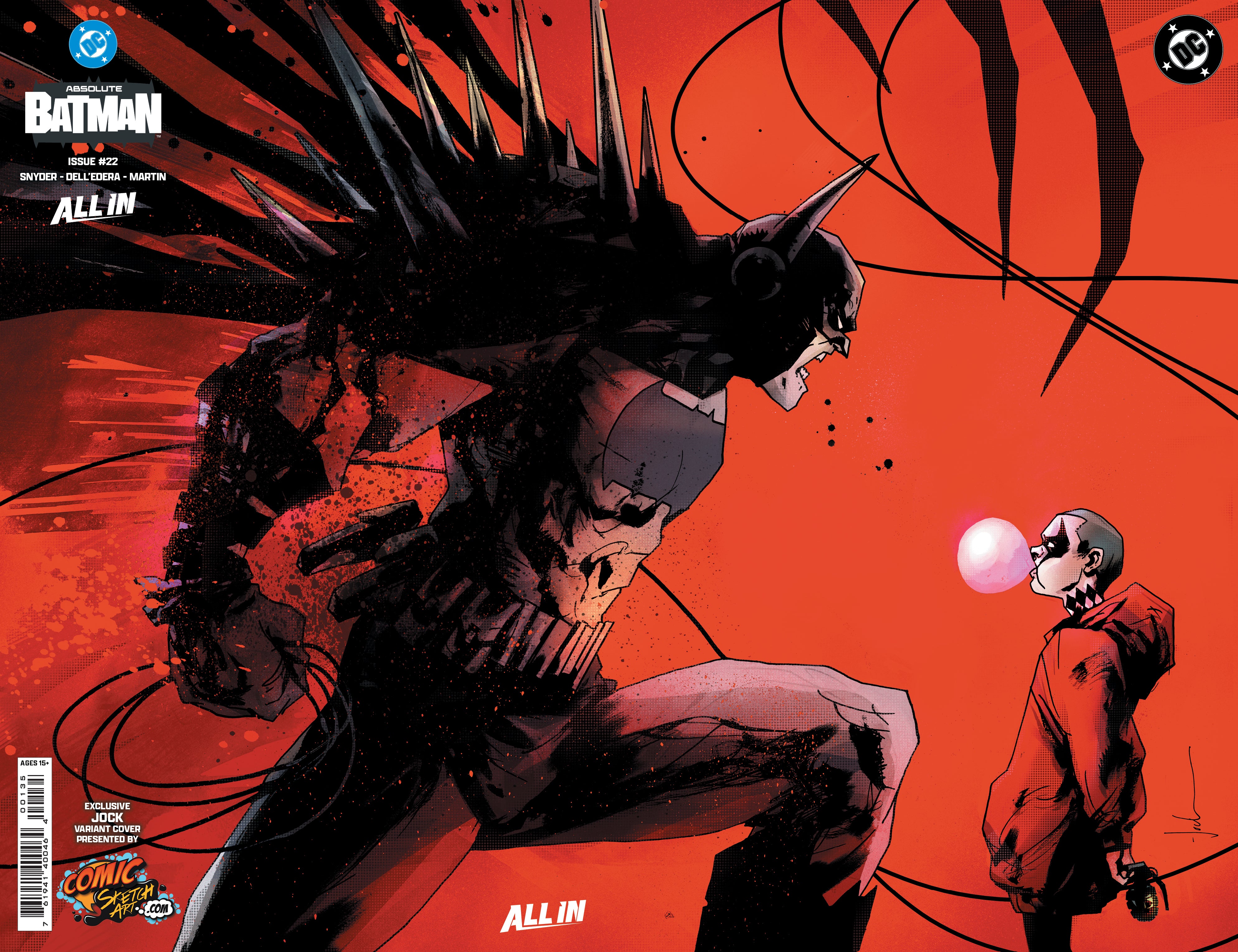 JOCK PRESALE: Absolute Batman #22: Harley Quinn