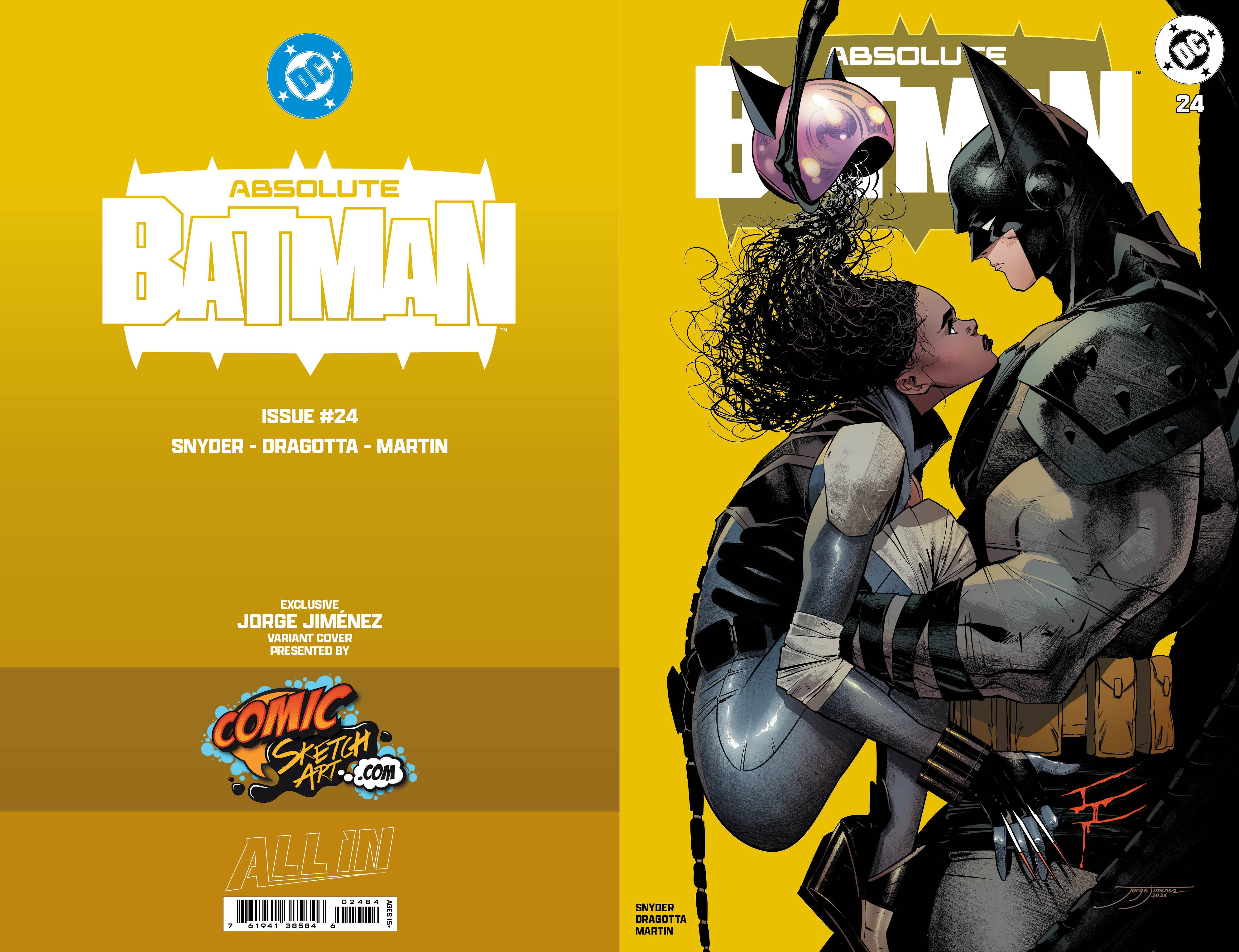 JORGE JIMENEZ PRESALE: Absolute Batman #24 (Brooks Brigade)