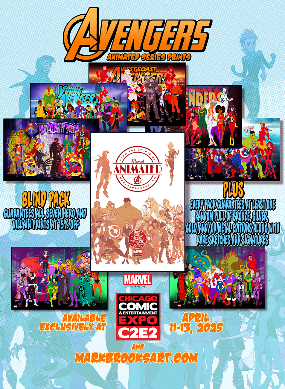 Avengers Marvel Animated Style Blind Pack