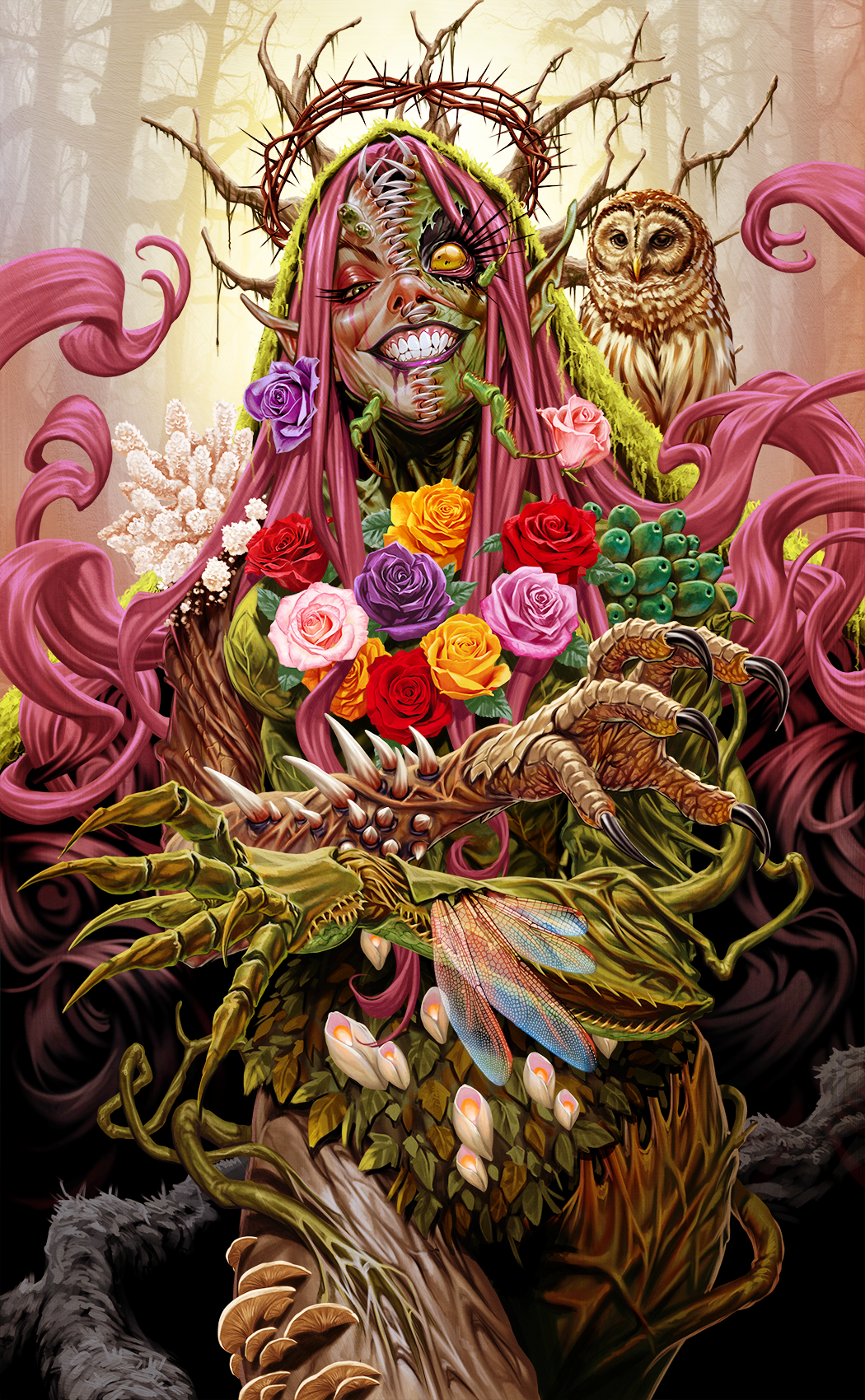 Mark Brooks Absolute Batman #17 - Exclusive: The REAL Poison Ivy CARD STOCK REGULAR Variant Cover Megacon Exclusive