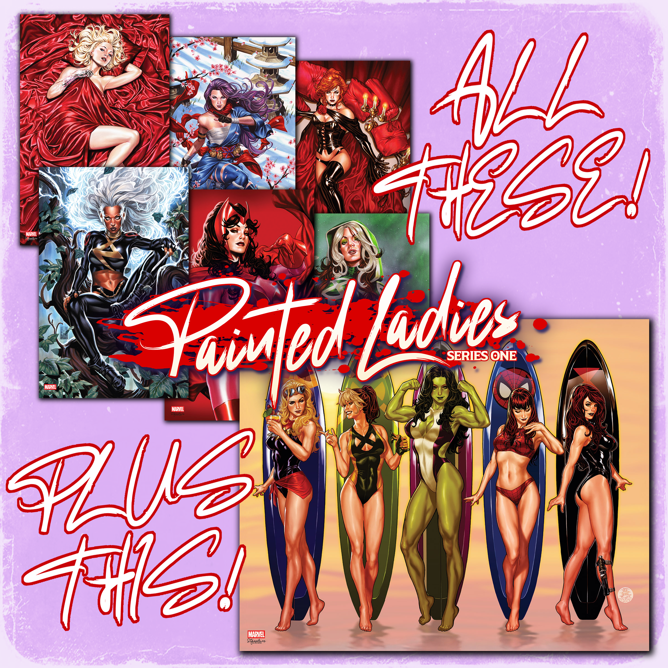 🔥 Tokyo Comic Con Black Friday Exclusive — KITCHEN SINK Painted Ladies Bundles! 🔥