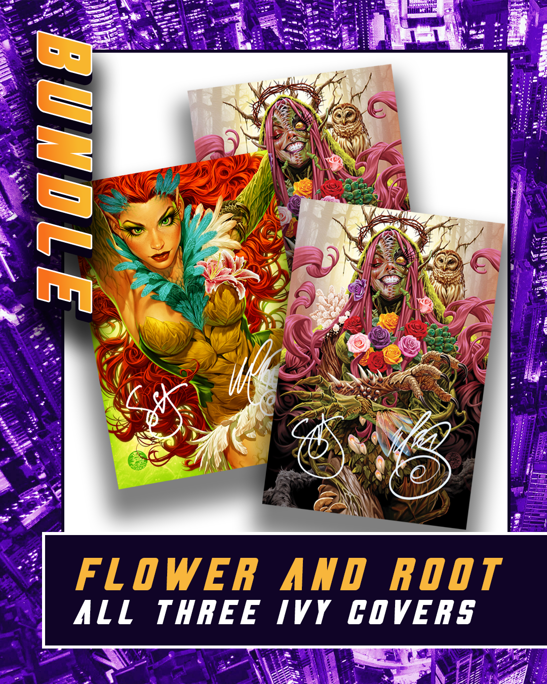 BUNDLE - Flower & Root Bundle (All Three Poison Ivy Covers)