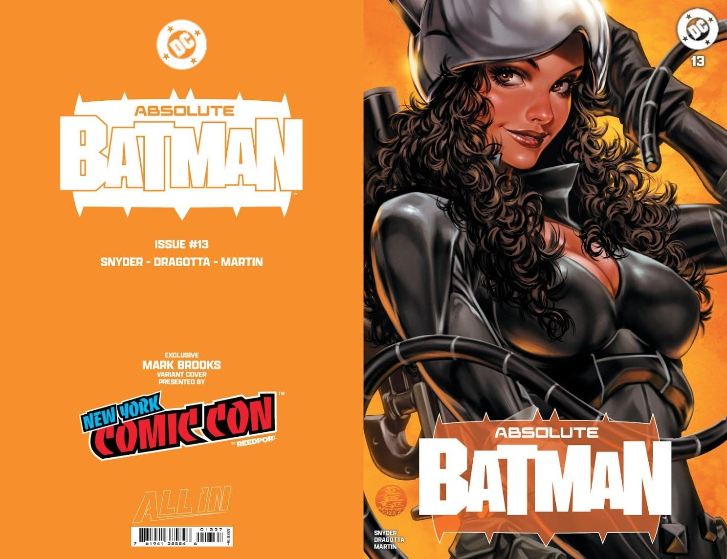 Mark Brooks Absolute Batman #13 - Exclusive Catwoman Foil Variant Cover