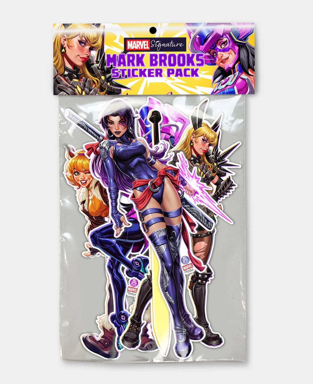 Marvel Signature Rivals BUNDLE – Wave 1 (Sticker Pack + Signed Prints)