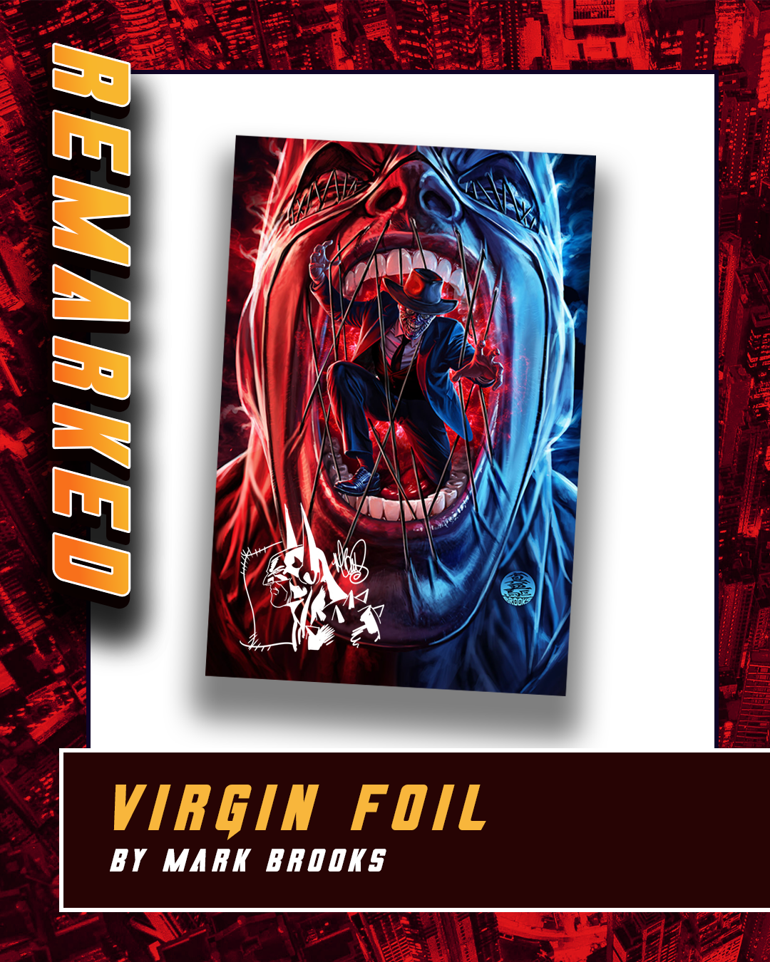 VIRGIN FOIL-Absolute Batman #19 – Mark Brooks Exclusive Variant Cover – First Appearance of Scarecrow (Heavy Stock Foil)