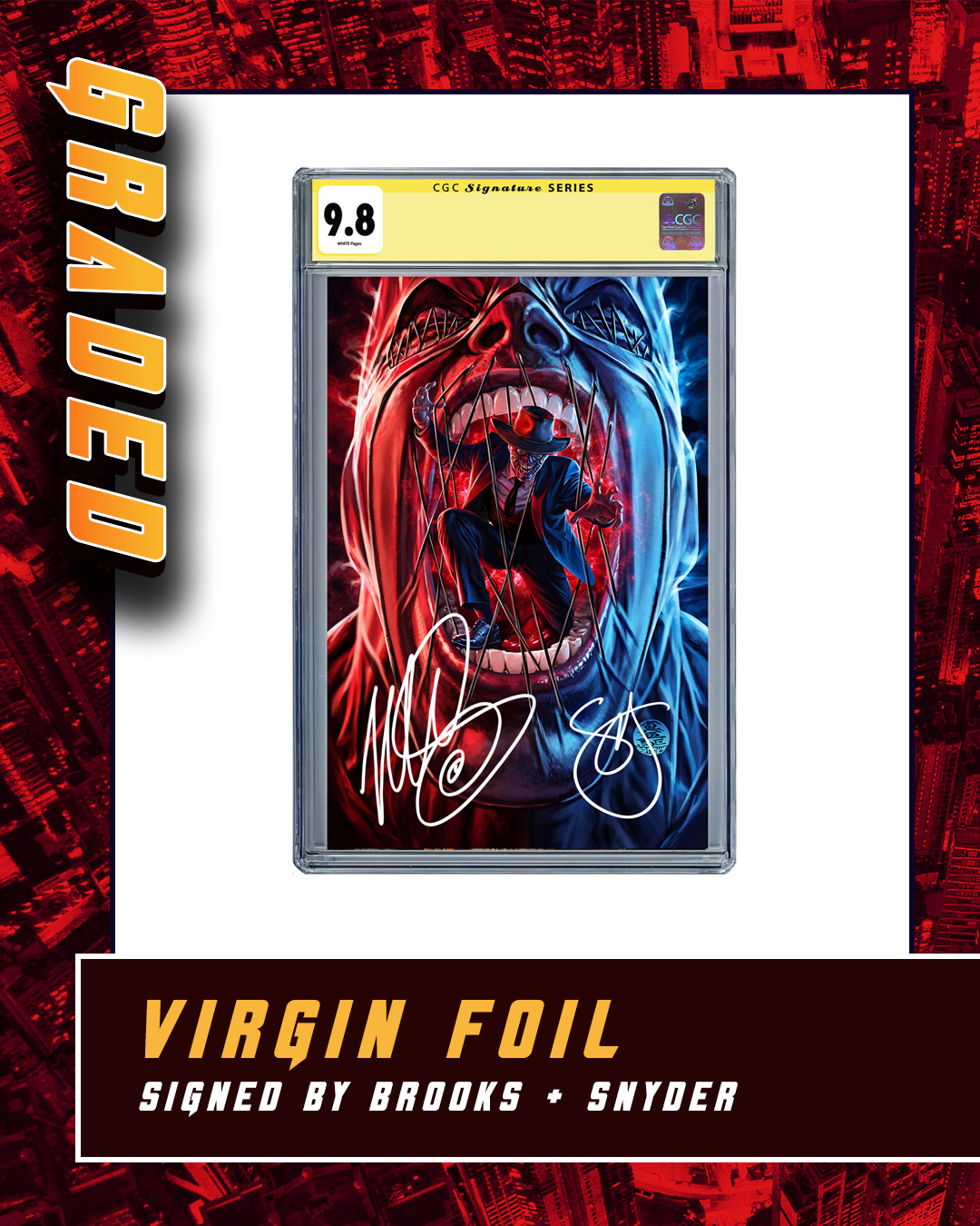 VIRGIN FOIL-Absolute Batman #19 – Mark Brooks Exclusive Variant Cover – First Appearance of Scarecrow (Heavy Stock Foil)