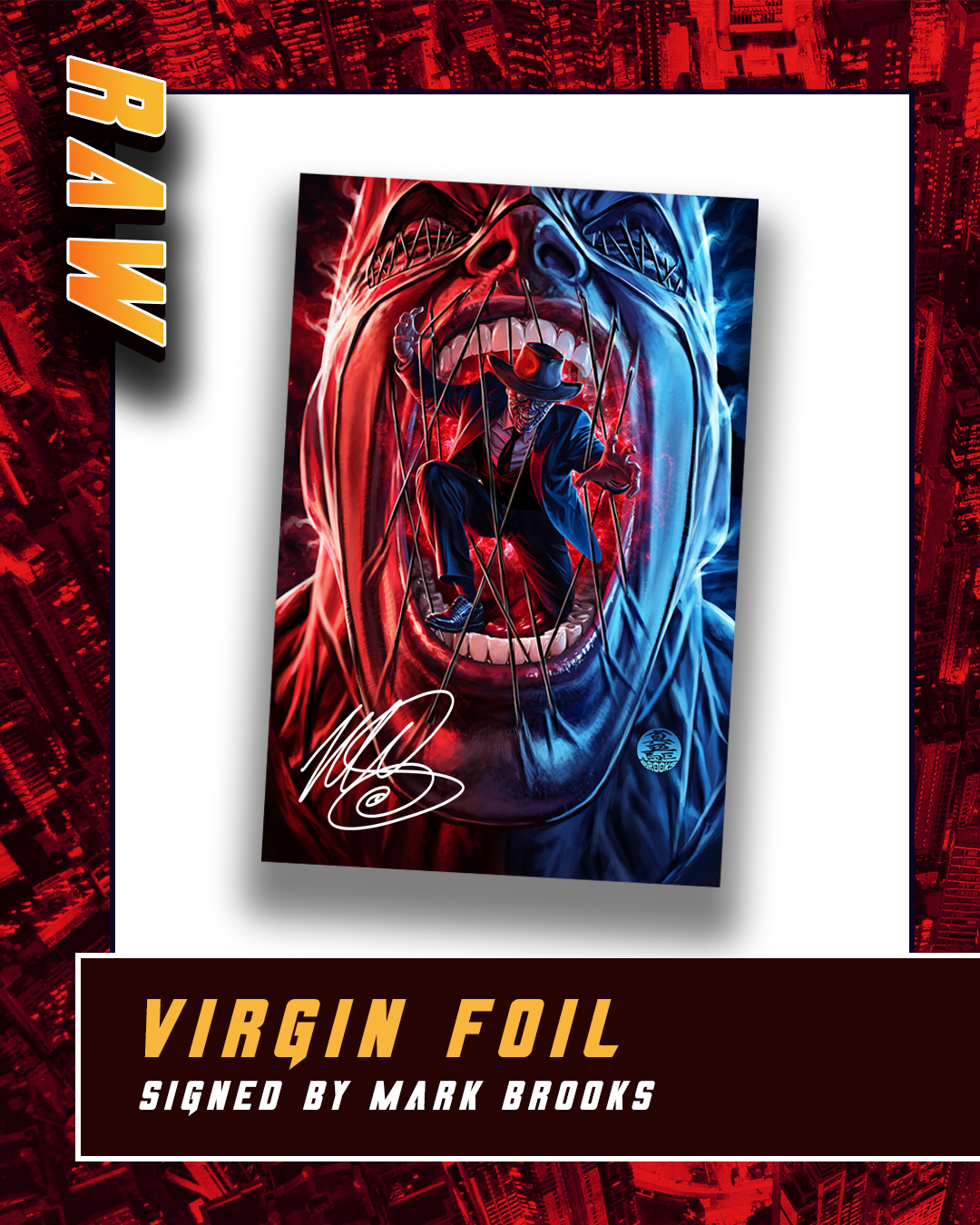 VIRGIN FOIL-Absolute Batman #19 – Mark Brooks Exclusive Variant Cover – First Appearance of Scarecrow (Heavy Stock Foil)