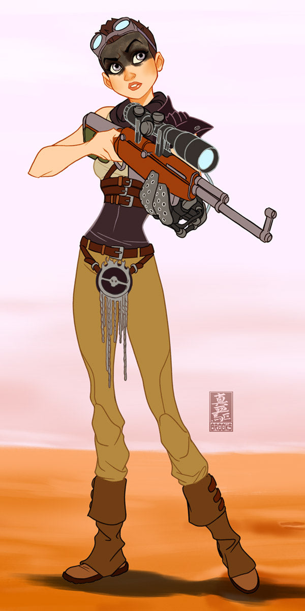 Mark Brooks D-fied: Furiosa and her gun