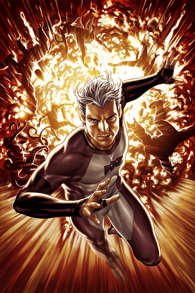 Mark Brooks Quicksilver Avengers