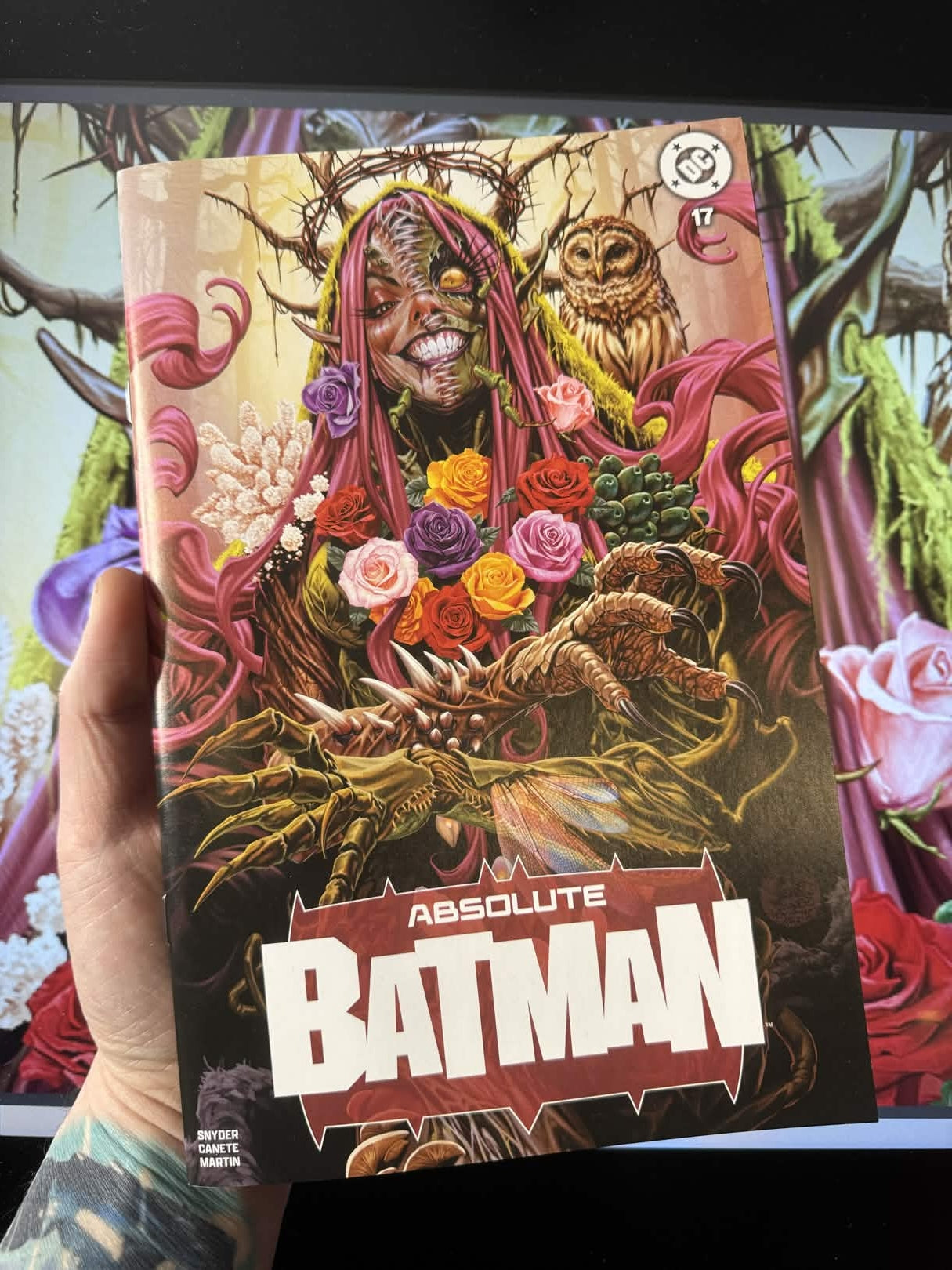 Absolute Batman #17 Variant – Poison Ivy | Mark Brooks Megacon