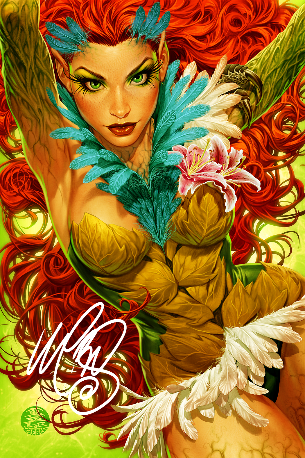 Mark Brooks Absolute Batman #17 -  Exclusive Poison Ivy Foil Variant Cover Megacon Exclusive