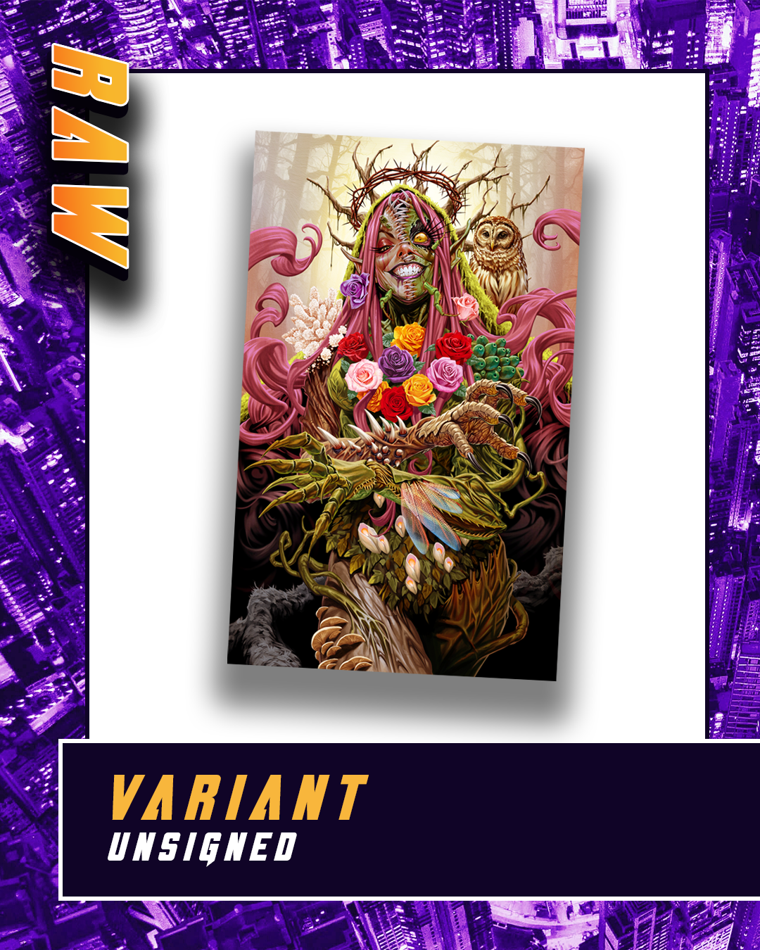 Mark Brooks Absolute Batman #17 -  Exclusive: The REAL Poison Ivy CARD STOCK REGULAR Variant Cover Megacon Exclusive