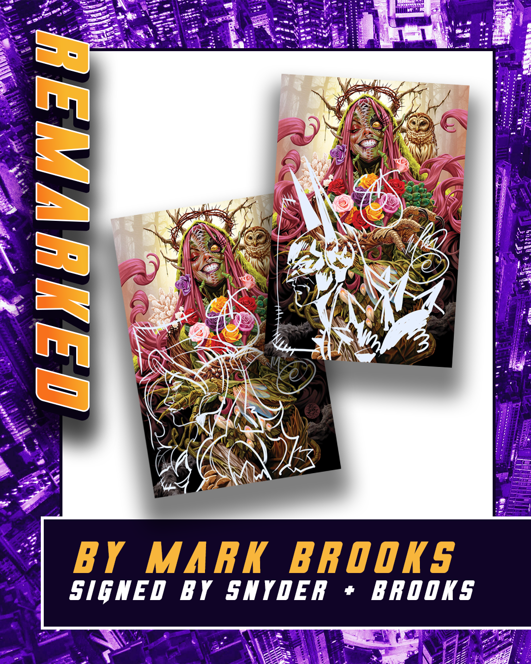 Mark Brooks Absolute Batman #17 -  Exclusive: The REAL Poison Ivy CARD STOCK REGULAR Variant Cover Megacon Exclusive