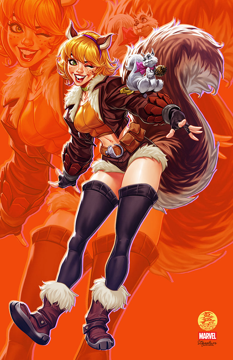 Marvel Signature Rivals Squirrel Girl Print