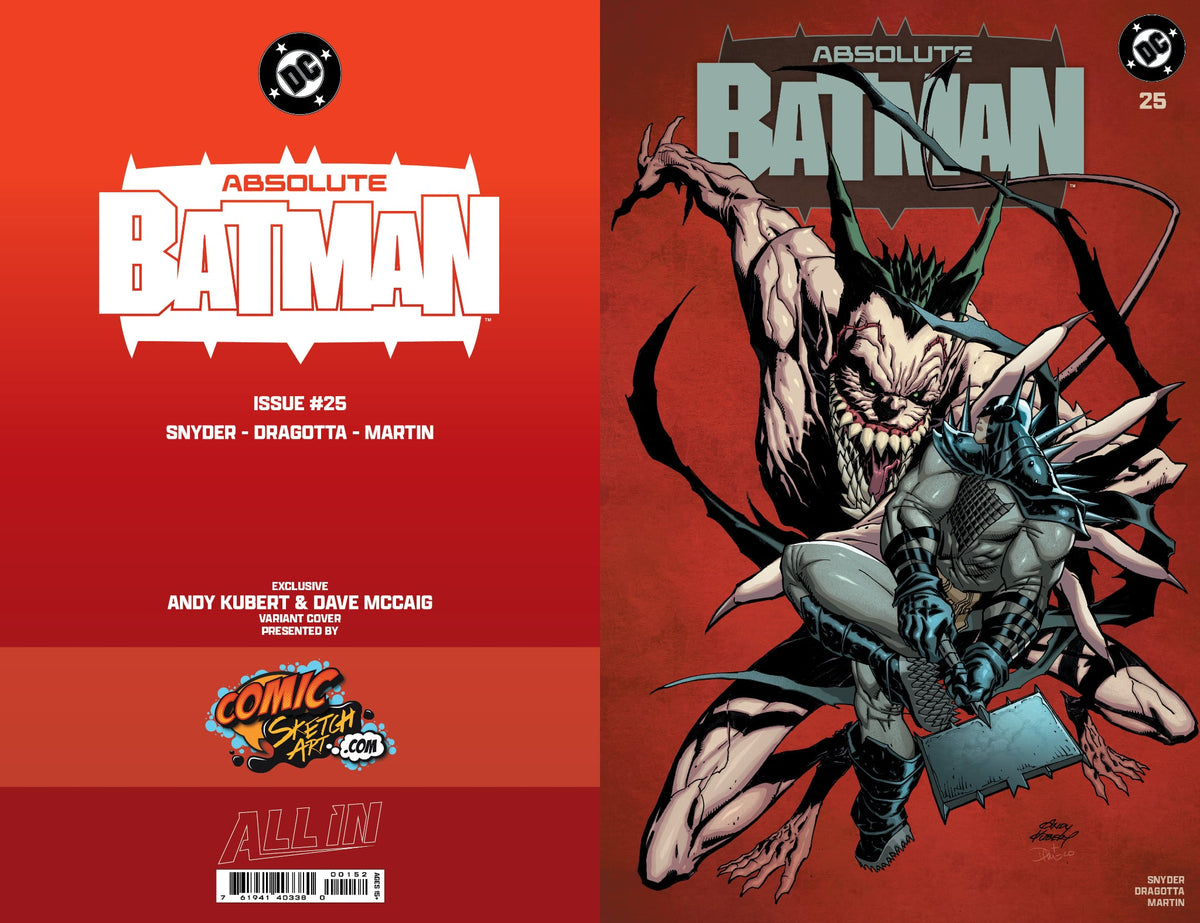 ANDY KUBERT PRESALE: Absolute Batman #25