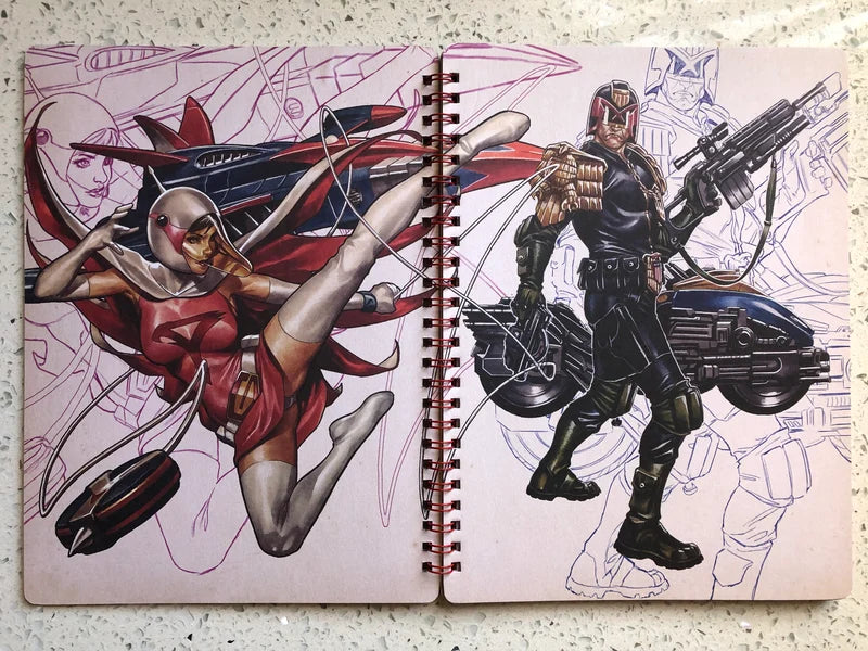 LITTLE BOOK RED - VOLUME III, MARK BROOKS SKETCHBOOK