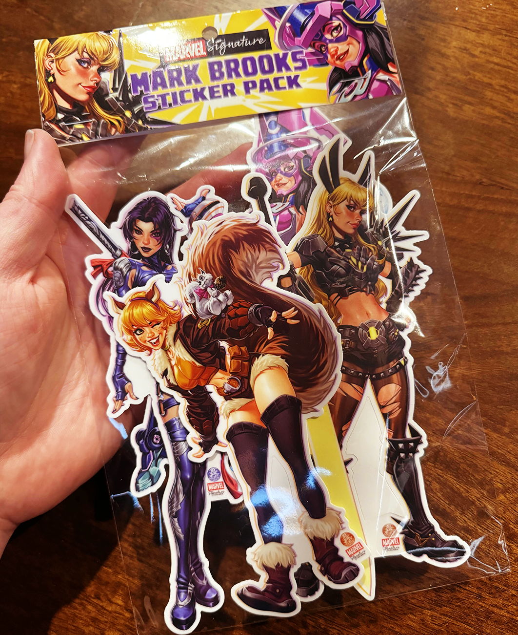 Marvel Signature Rivals BUNDLE – Wave 1 (Sticker Pack + Signed Prints)