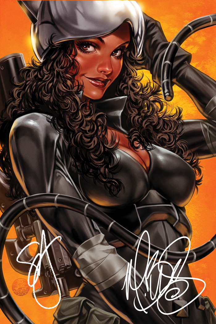 PRESALE – Rose Besch Absolute Batman #13 – NYCC Exclusive Catwoman Foil Variant Cover main image 0